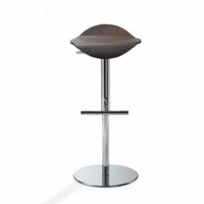 Sgabello di design regolabile a base tonda